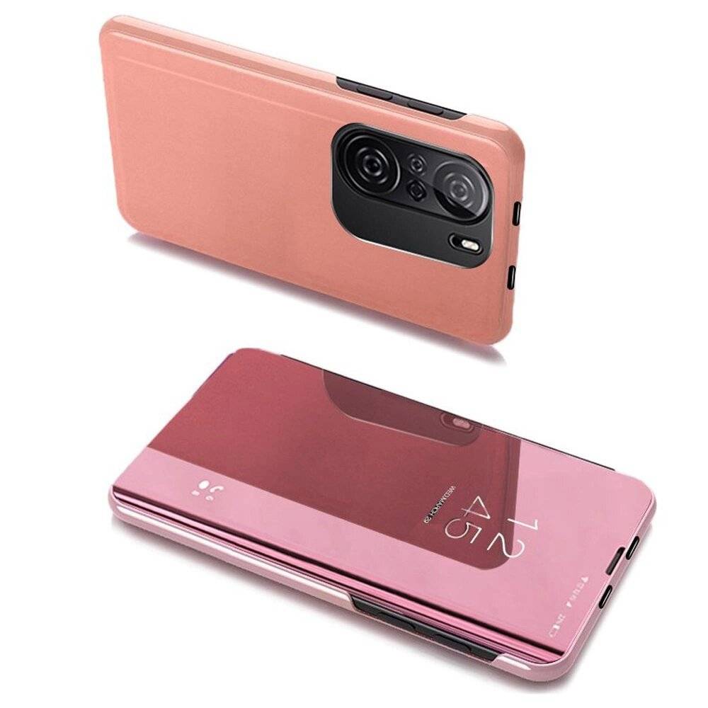 Clear View Case Cover Xiaomi Redmi K40 Pro+ / Pro Poco F3 pink