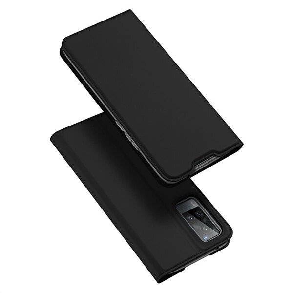 Dux Ducis Skin Pro Holsterhülle Klappe Vivo X60 schwarz