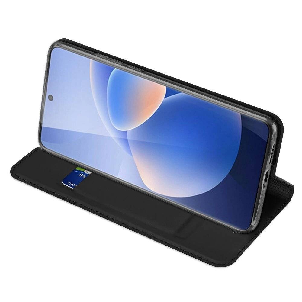 Dux Ducis Skin Pro Holsterhülle Klappe Vivo X60 schwarz