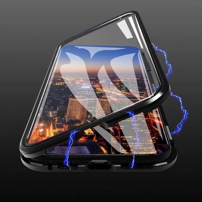 Wozinsky Full Magnetic Case 360 Vorder- Rückseite integriertem Glas Samsung Galaxy A72 4G