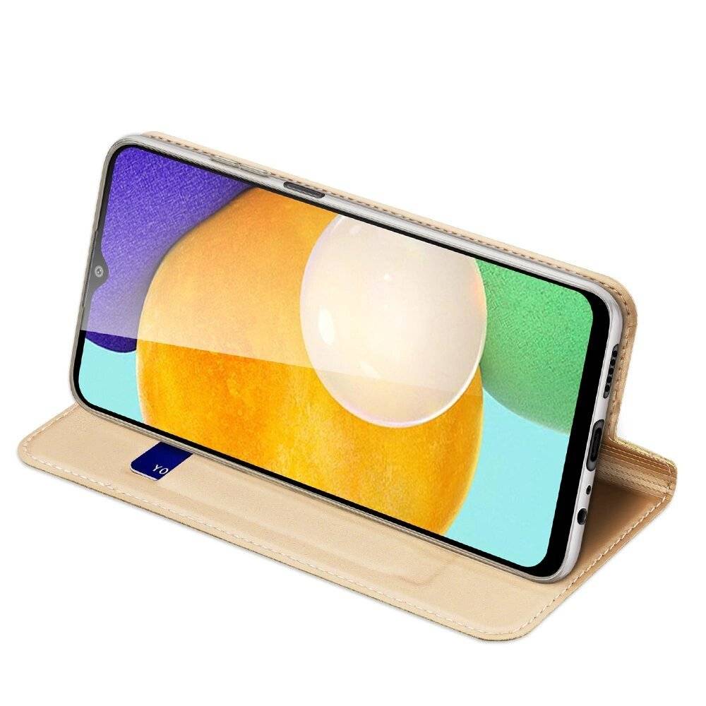 Dux Ducis Skin Pro Holster Cover Flip Samsung Galaxy A03s gold
