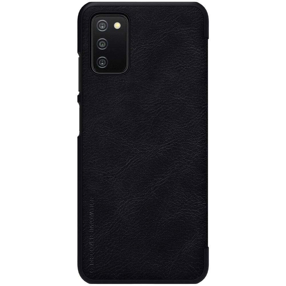 Nillkin Qin Lederholsterhülle Samsung Galaxy A03s schwarz