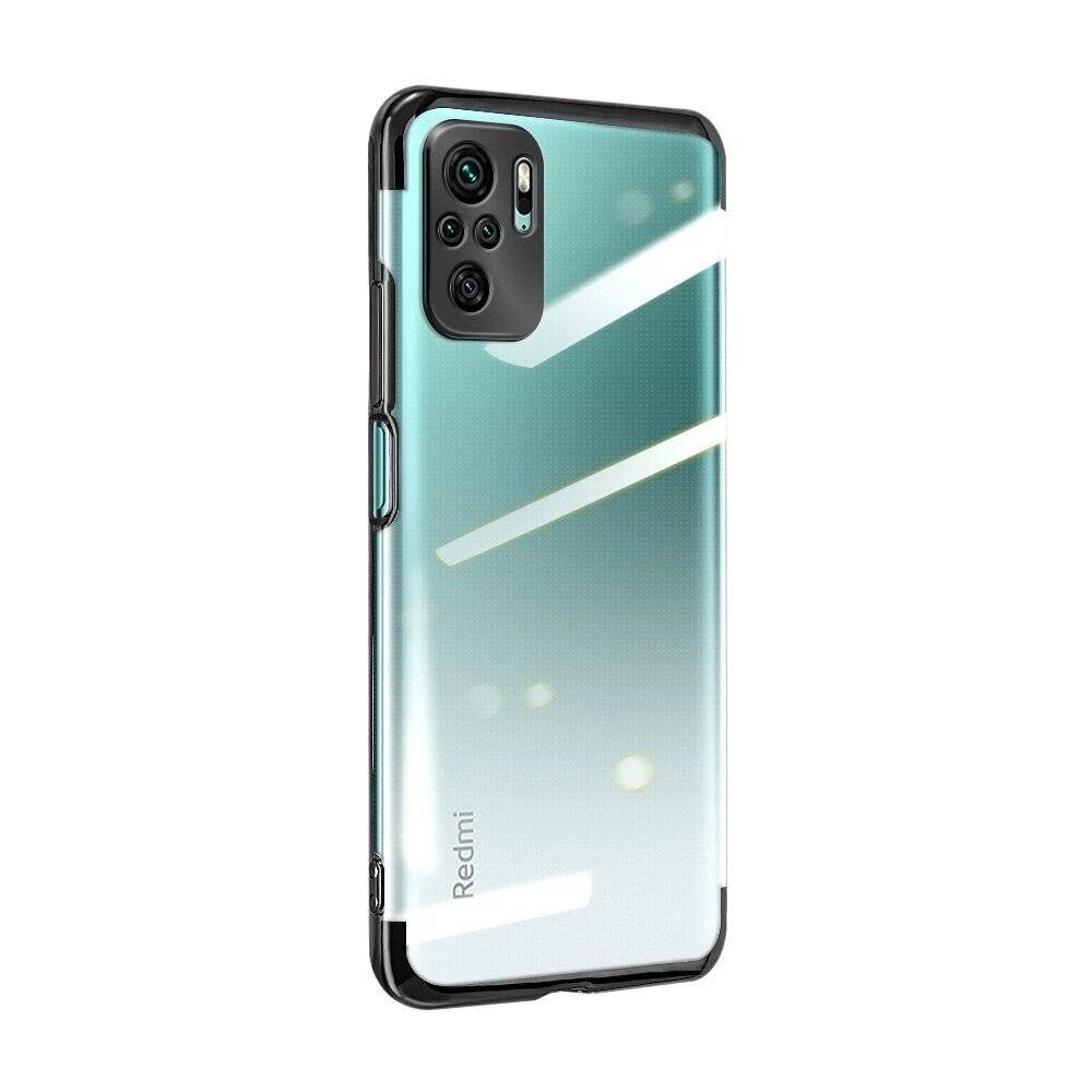 Clear Color Silikon Gel Electroplating frame Handyhülle Schutzhülle Xiaomi Redmi Note 10 5G /