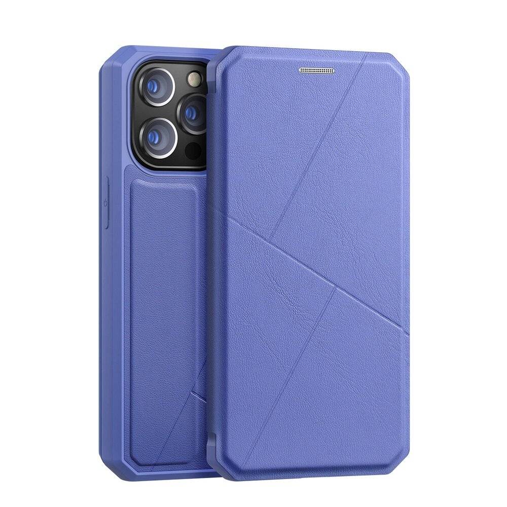DUX DUCIS Skin X Holster Flip Cover iPhone 13 Pro blau