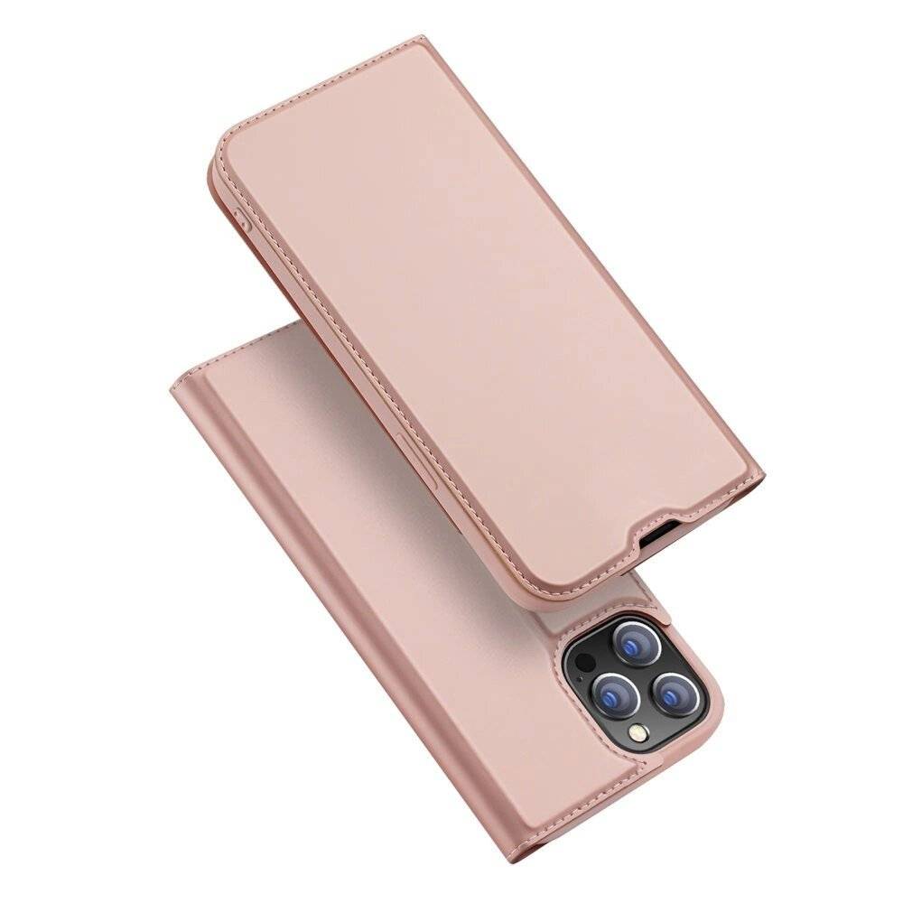 Dux Ducis Skin Pro Holster Cover Flip iPhone 13 pink