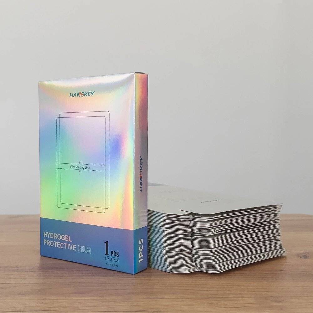 50 Stück Verpackungskarton Plotterfolie 20cm x 14cm