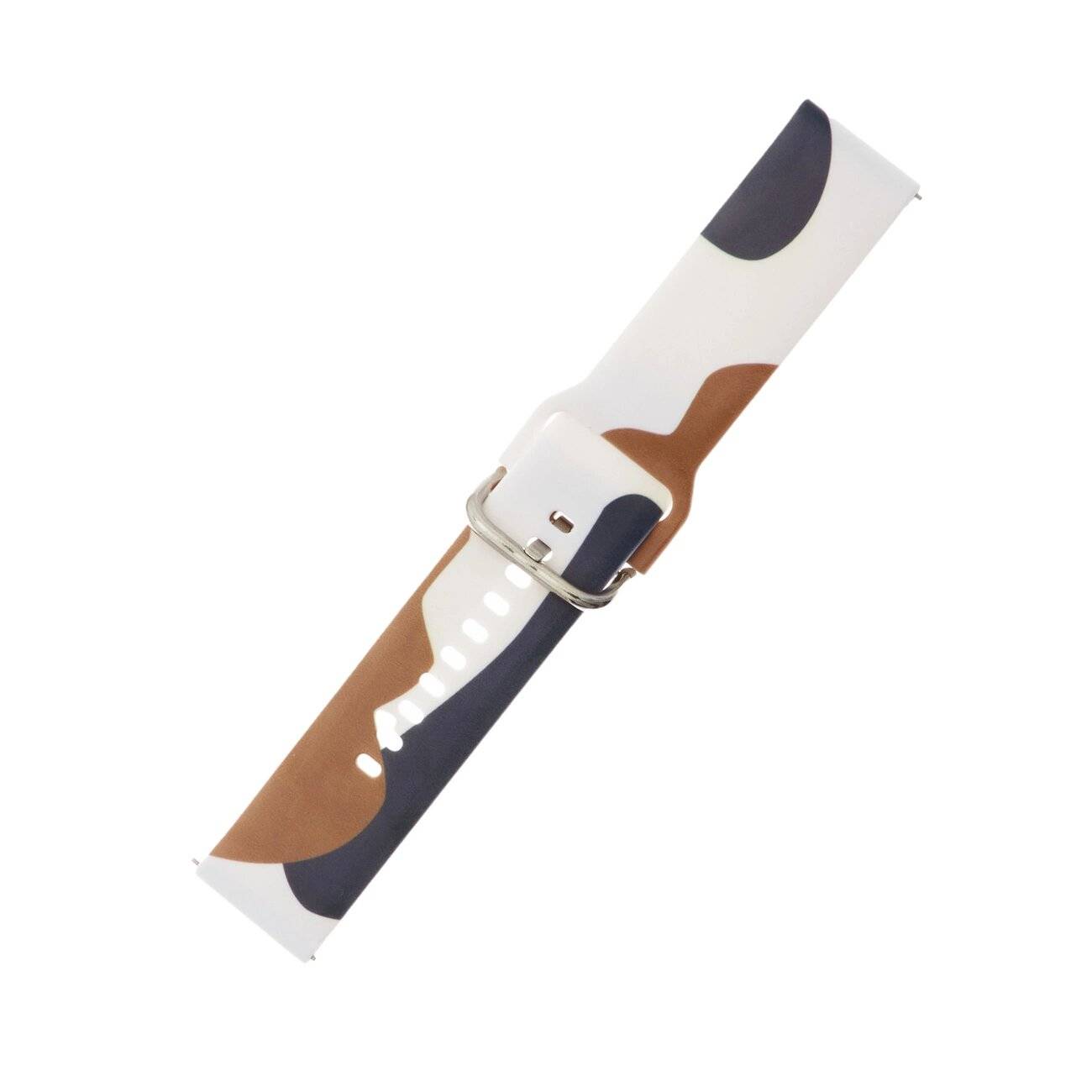 Strap Moro Samsung Galaxy Watch 40 / 41 42 43 44 mm Silikonarmband Uhrenarmband - Muster 1