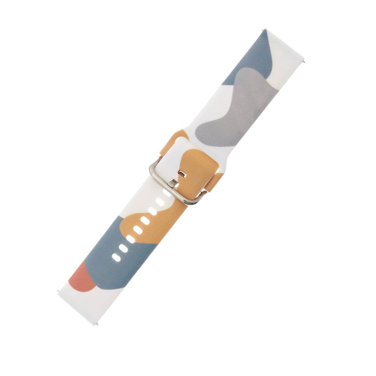 Strap Moro Samsung Galaxy Watch 45 / 46 47 mm Silikonarmband Uhrenarmband - Muster 2