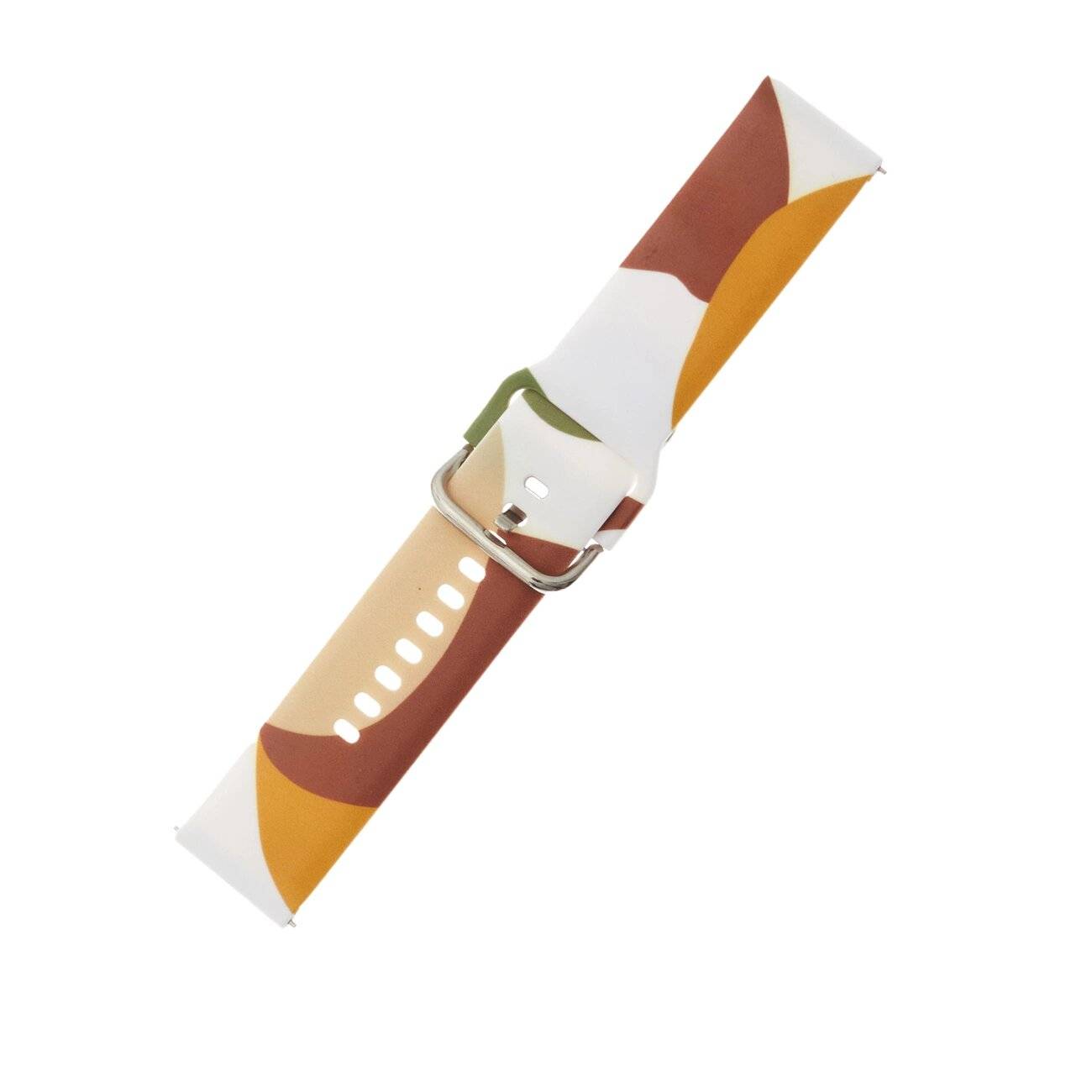 Strap Moro Samsung Galaxy Watch 45 / 46 47 mm Silikonarmband Uhrenarmband - Muster 4