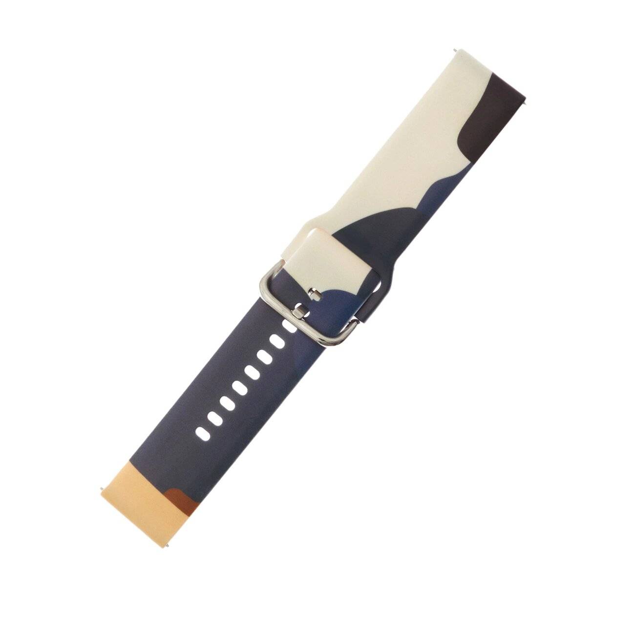 Strap Moro Samsung Galaxy Watch 40 / 41 42 43 44 mm Silikonarmband Uhrenarmband - Muster 13