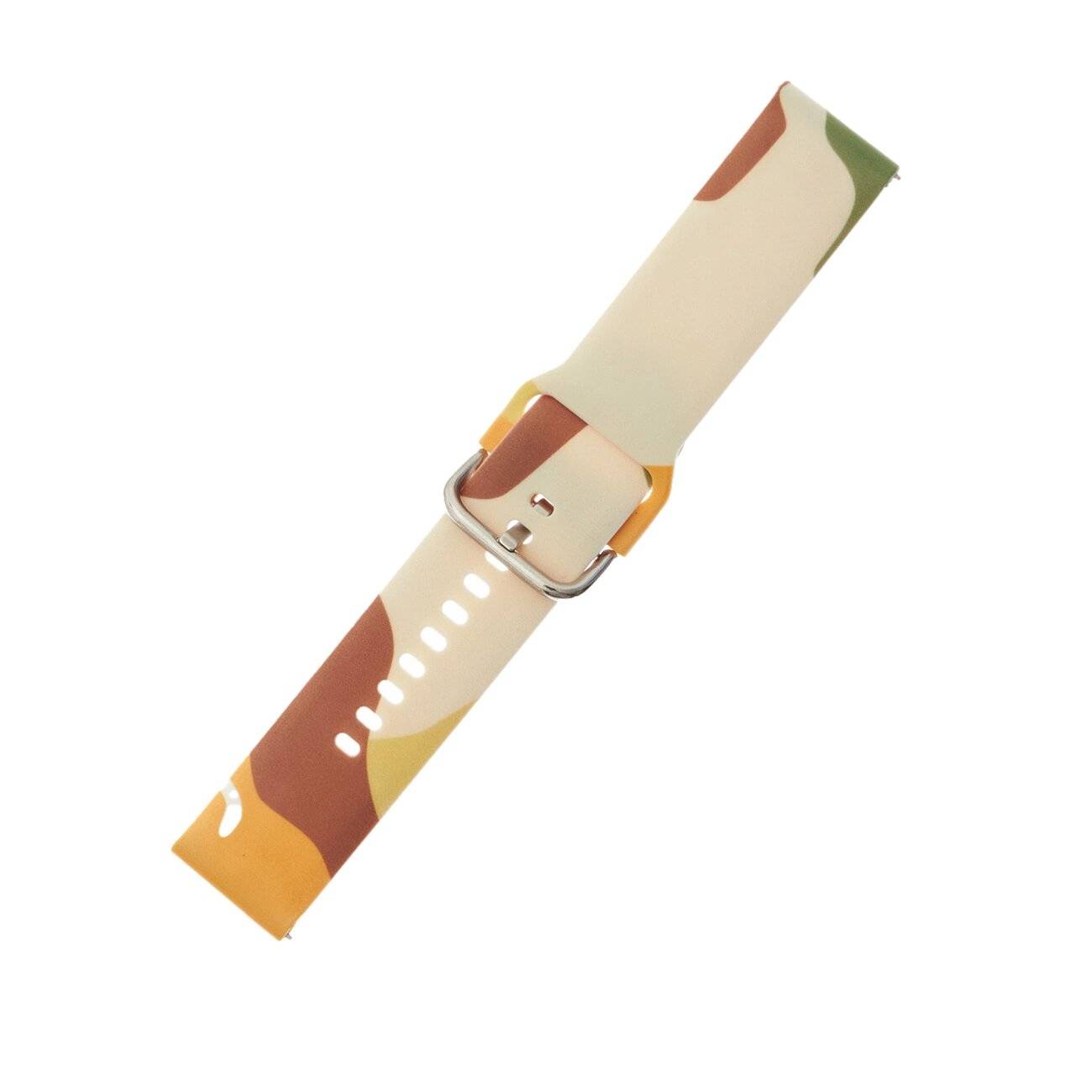 Strap Moro Samsung Galaxy Watch 45 / 46 47 mm Silikonarmband Uhrenarmband - Muster 16