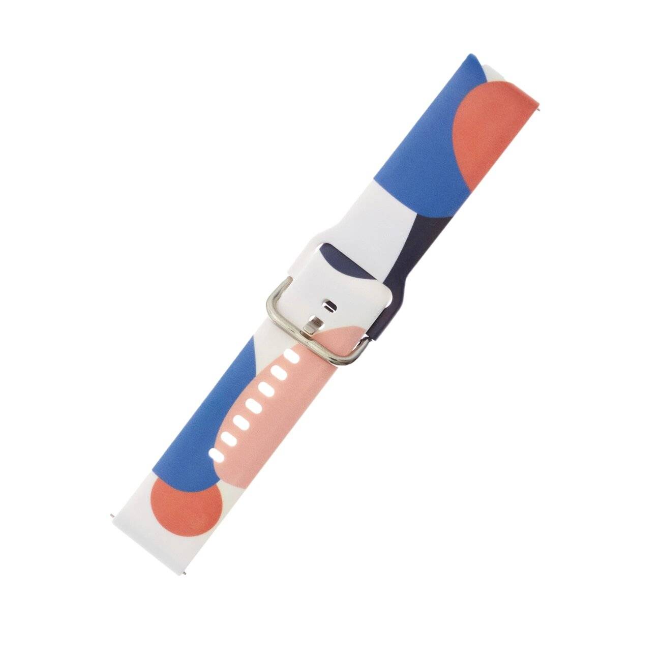Strap Moro Samsung Galaxy Watch 45 / 46 47 mm Silikonarmband Uhrenarmband - Muster 10