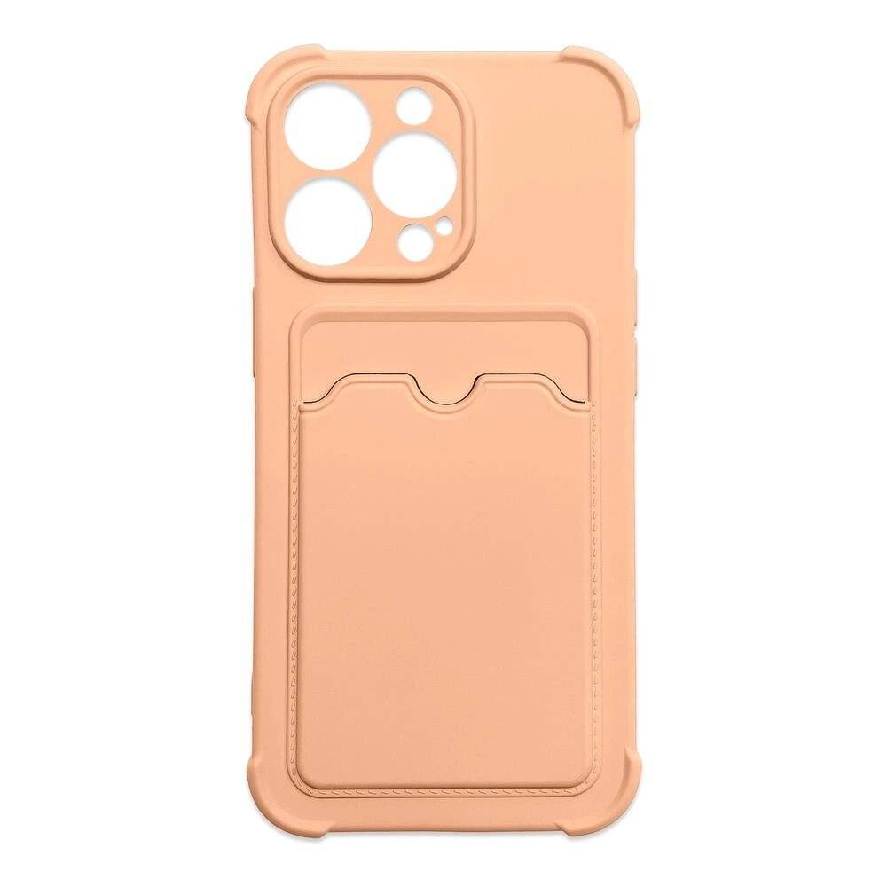 Card Armor Case Pouch Cover Xiaomi Redmi 10X 4G / Note 9 Wallet Silikon Air Bag Pink