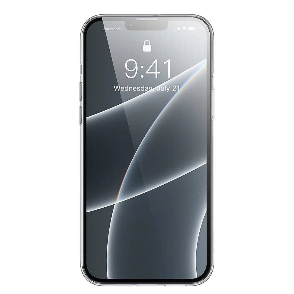 Baseus Simple Series Case transparente Gelhülle iPhone 13 Pro Max transparent ARAJ000202