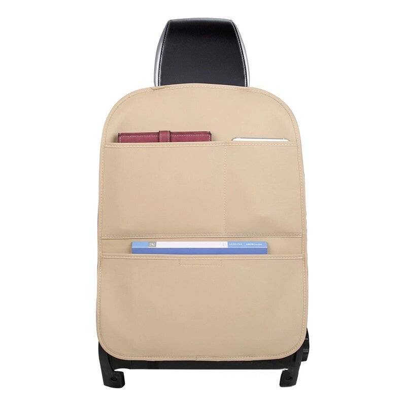 Autositz-Organizer Sitzschutz Autositzbezug beige