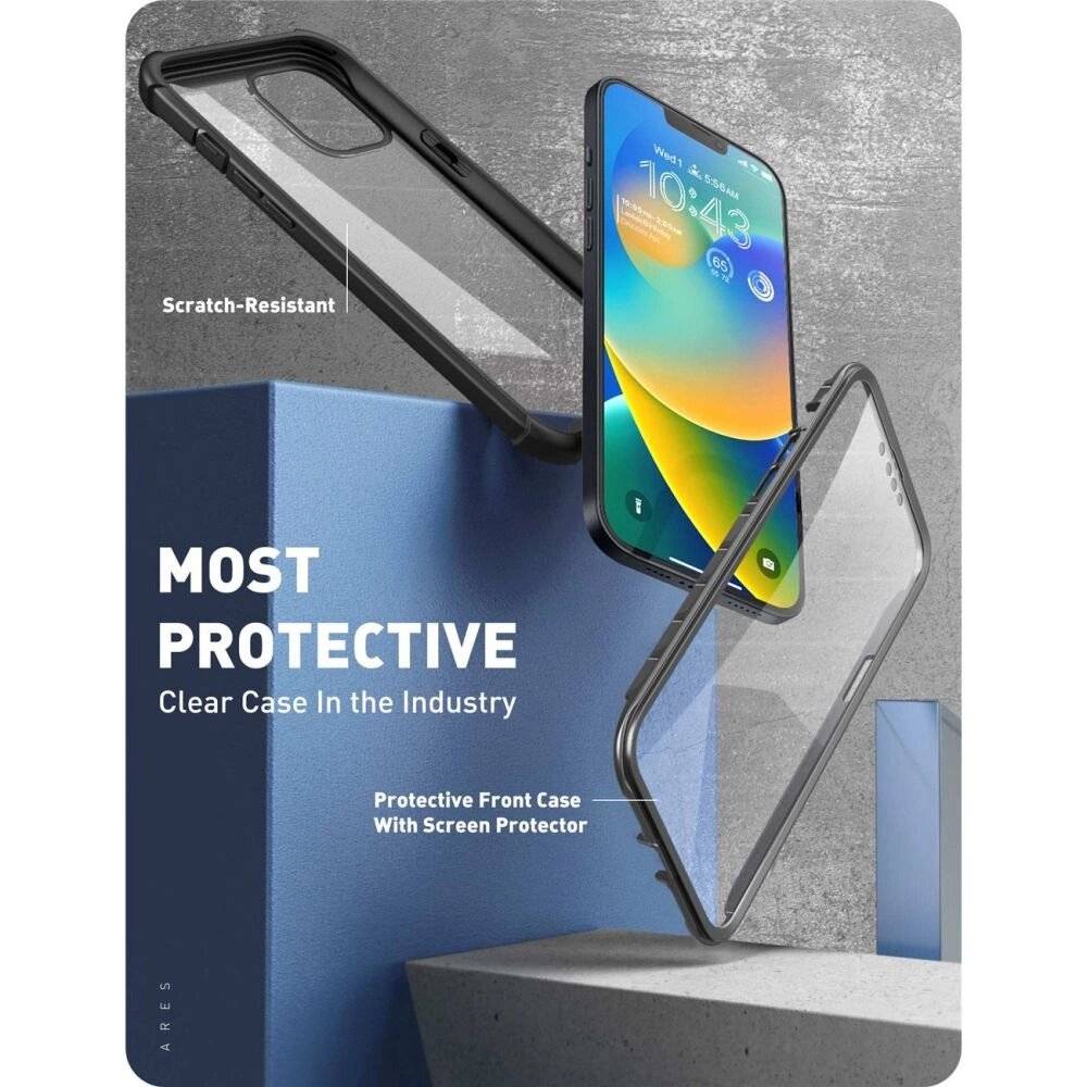 IBLSN Ares Supcase Hülle iPhone 13 / 14 – Schwarz