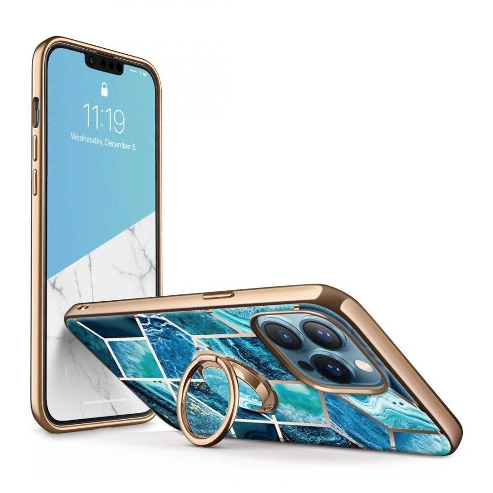 IBLSN Cosmo Snap Supcase Hülle iPhone 13 Pro – blau