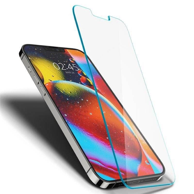Spigen Glas.tR EZ Fit Privacy gehärtetes Glas iPhone 13 Pro Max - 2 Stk.