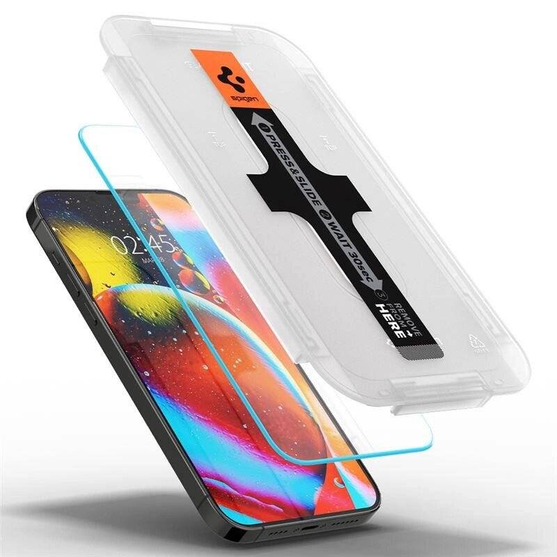 Spigen Glas.tR EZ Fit Privacy gehärtetes Glas iPhone 13 Pro Max - 2 Stk.