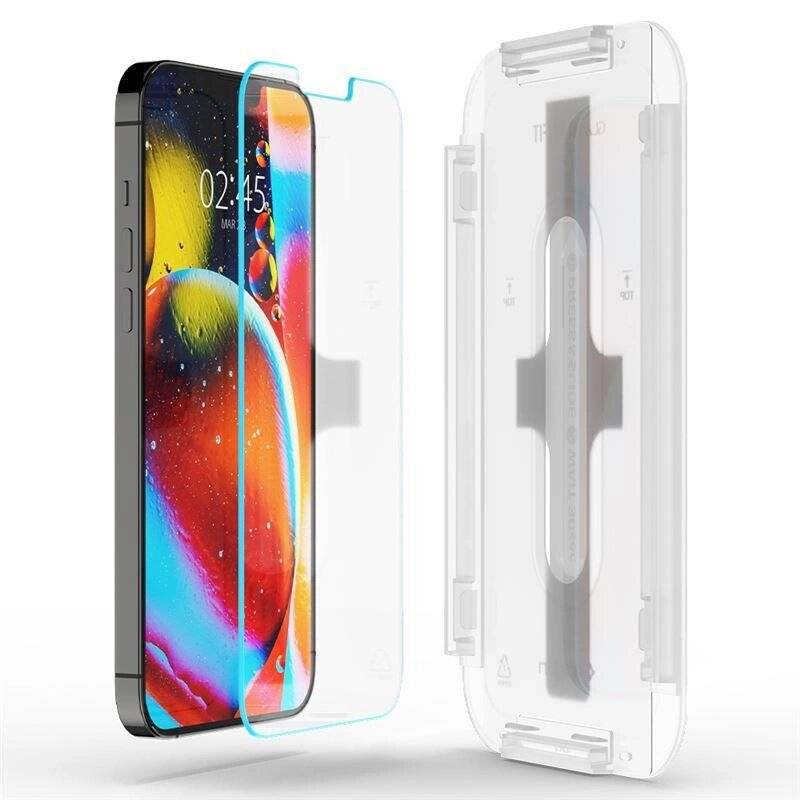 Spigen Glas.tR EZ Fit Privacy gehärtetes Glas iPhone 13 Pro Max - 2 Stk.