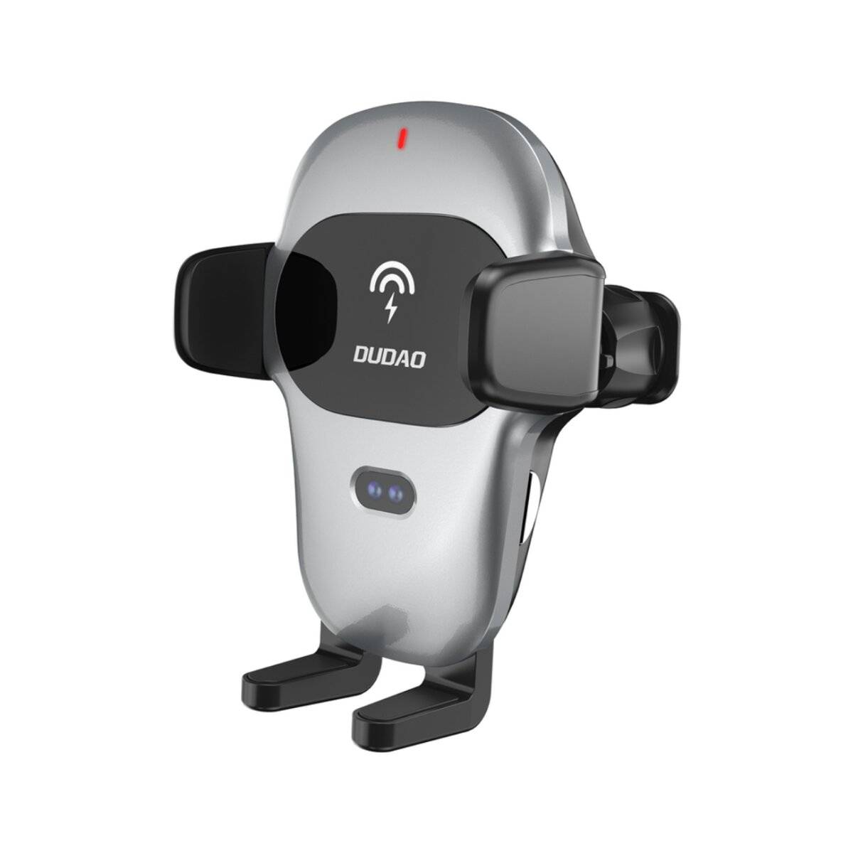 Dudao F20xs Automatische Autohalterung mit Qi Wireless Charger 15 W – Grau