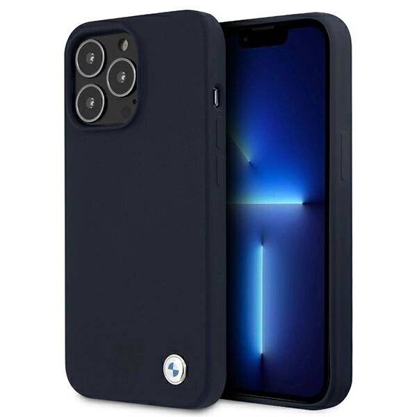 BMW Silikon Signature Case iPhone 13 Pro Max 6,7″ - Marineblau