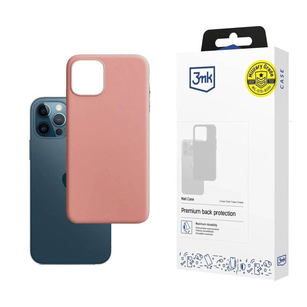 Apple iPhone 12/12 Pro - 3mk Mattes Etui Lychee