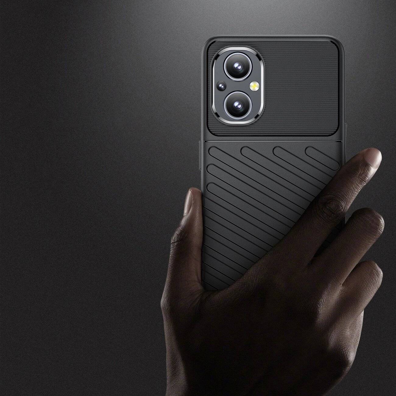 Thunder Case flexible Panzerhülle OnePlus Nord N20 5G schwarz