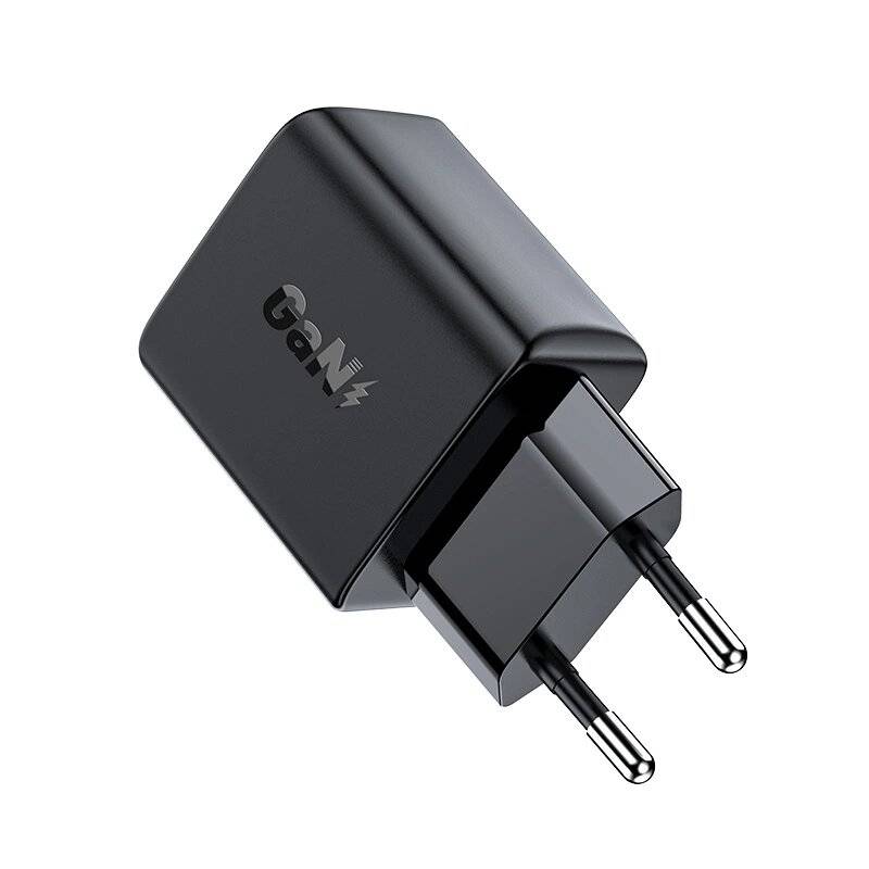 Acefast GaN USB Typ C Wandladegerät 30 W, PD, QC 3.0, AFC, FCP schwarz A21