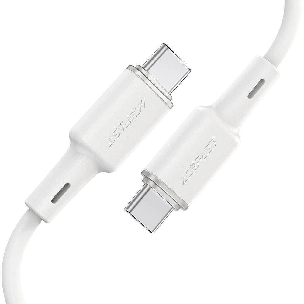 Acefast C2-03-CC USB-C – PD QC-Kabel 60 W 3 A 480 Mbit/s 1,2 m Weiß