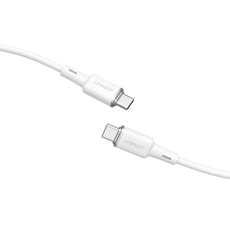 Acefast C2-03-CC USB-C – PD QC-Kabel 60 W 3 A 480 Mbit/s 1,2 m Weiß