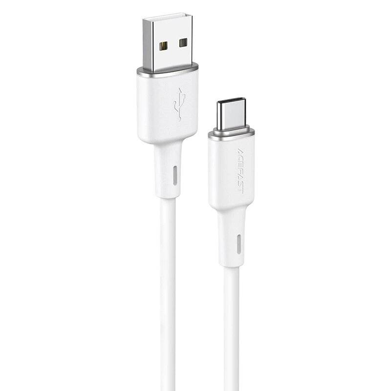 Acefast USB-Kabel - USB Typ C 1,2 m, 3 A weiß C2-04