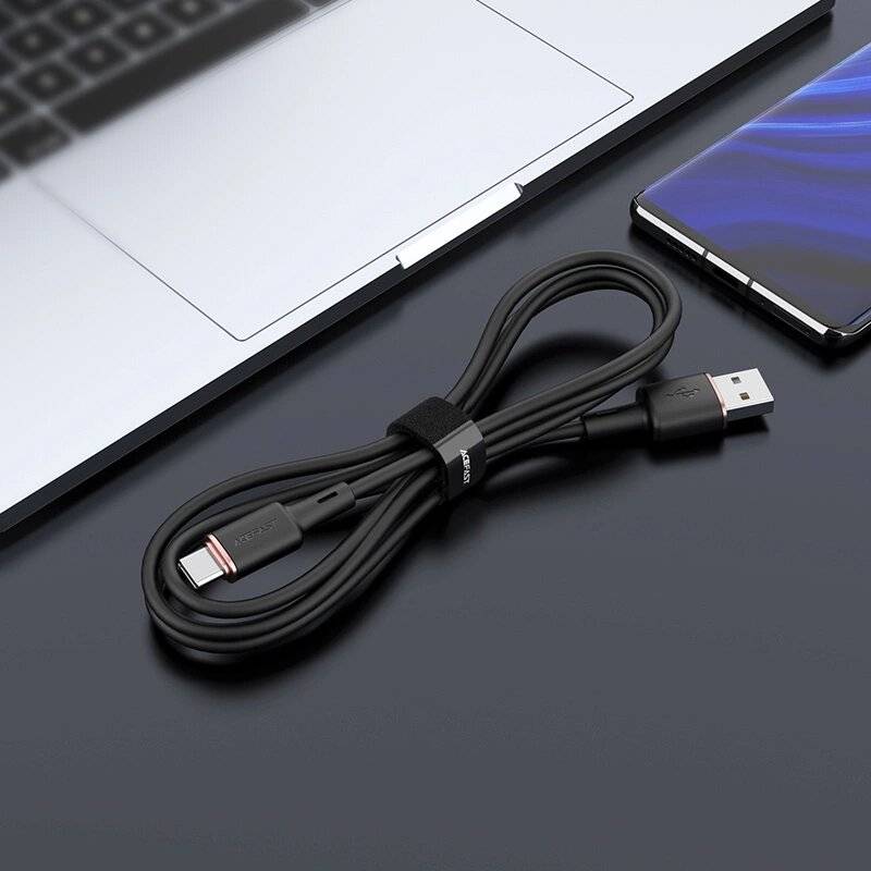 Acefast USB-Kabel - USB Typ C 1,2 m, 3 A weiß C2-04