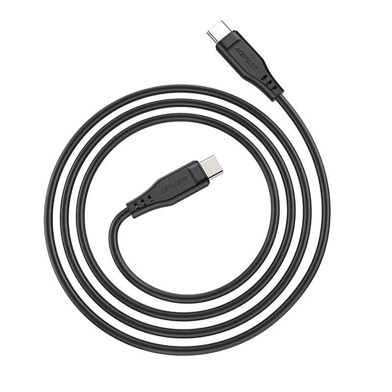 Acefast C3-03 USB-C – PD QC-Kabel 60 W 3 A 480 Mbit/s 1,2 m Weiß