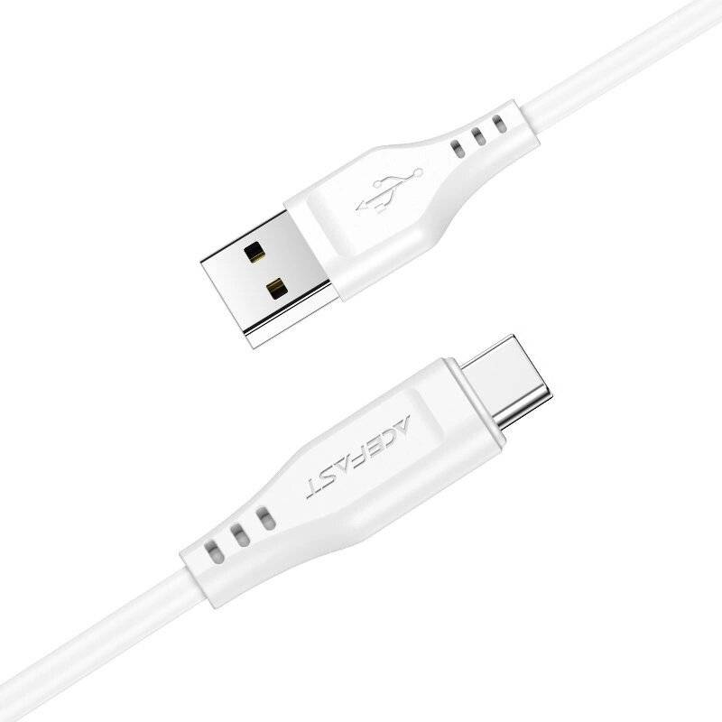 Acefast USB-Kabel - USB Typ C 1,2 m, 3 A schwarz C3-04