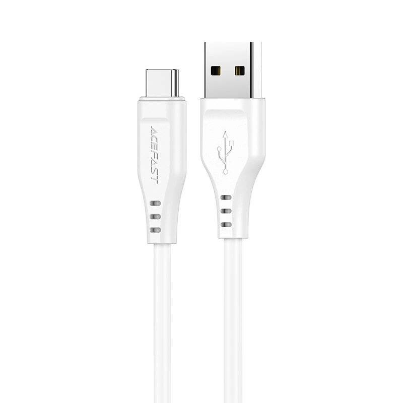 Acefast USB-Kabel - USB Typ C 1,2 m, 3 A weiß C3-04