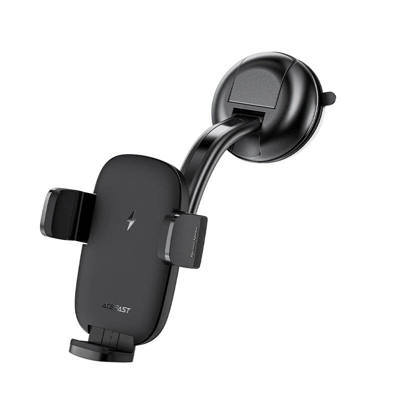 Acefast automatischer Telefonhalter Windschutzscheibe, Cockpit Lüftungsgitter kabellosem Qi