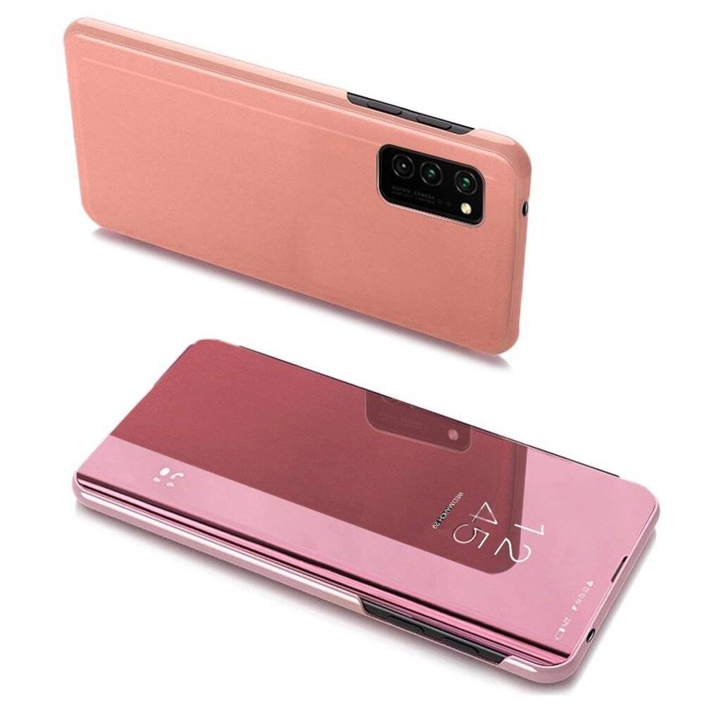 Clear View Hülle Samsung Galaxy A03s 166,5 pink
