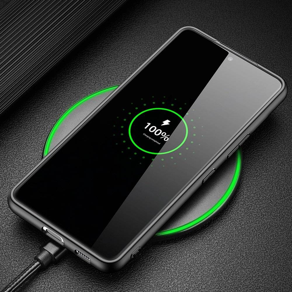 Dux Ducis Fino Hülle Nylonmaterial Samsung Galaxy S22+ S22 Plus blau