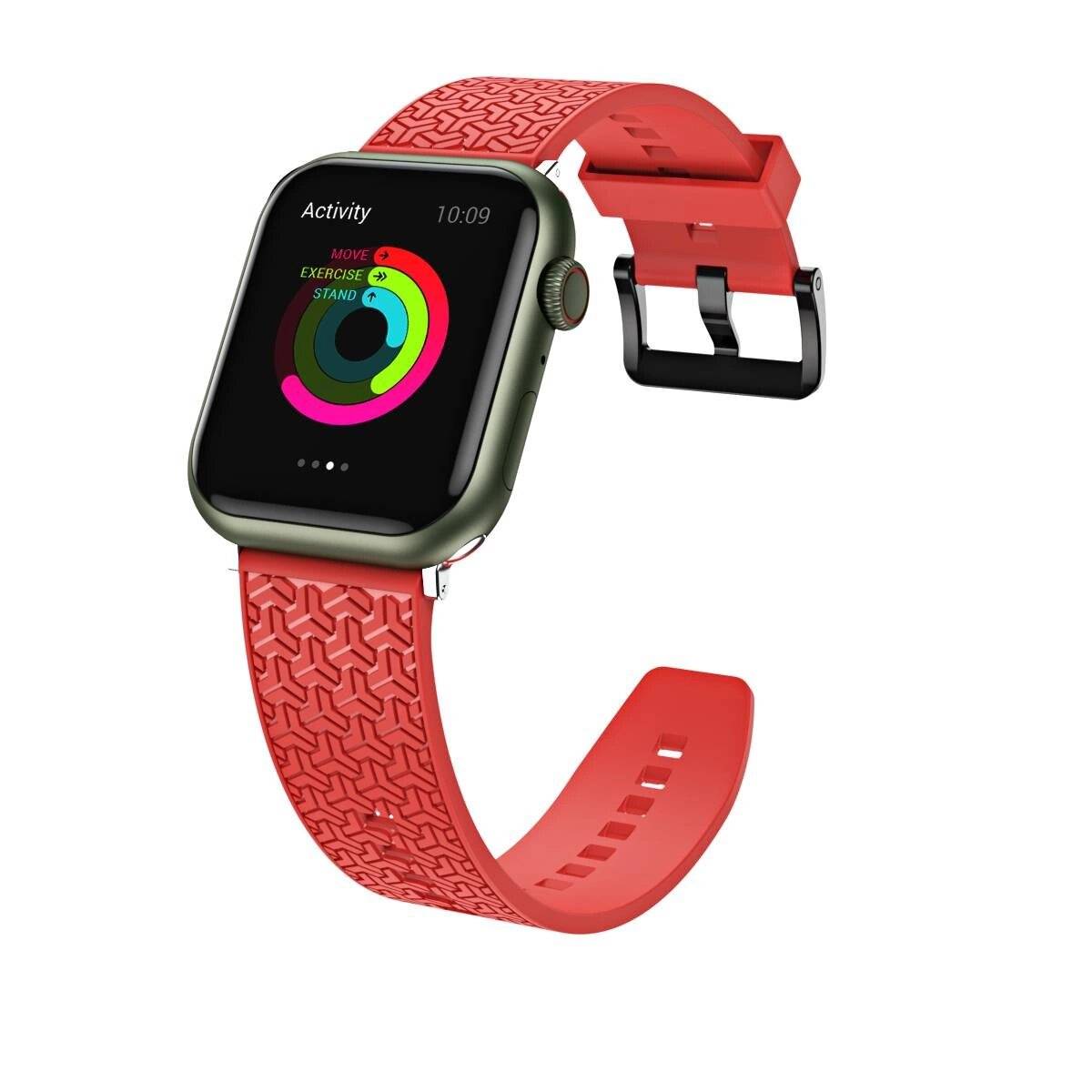 Watch Y Uhrenarmband Apple 42 / 44 45 mm - Rot