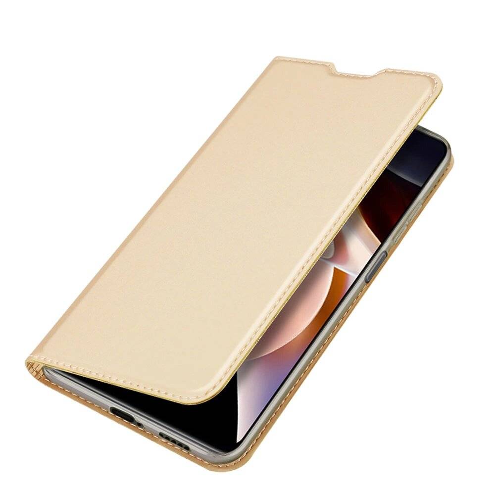 Dux Ducis Skin Pro Holster Cover Flip Poco M4 5G Gold