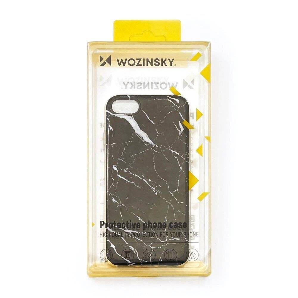 Wozinsky Marble TPU Cover Gel Marmor Samsung Galaxy A73 rosa
