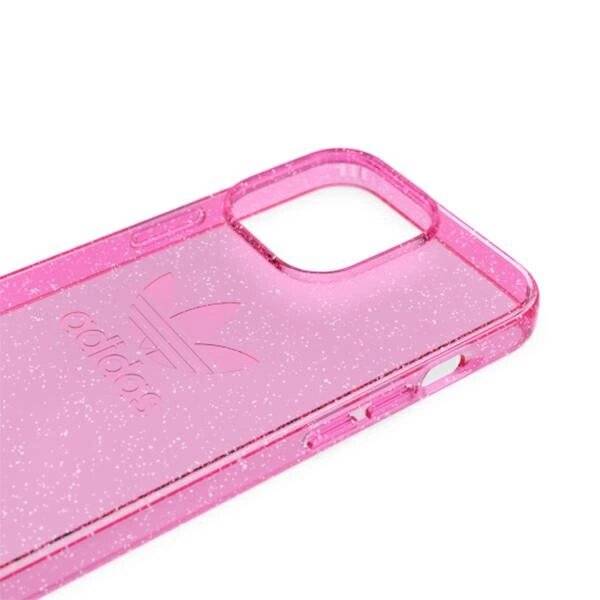 Adidas OR Protective iPhone 13 Pro / 6,1" Clear Case Glitter różowy/pink 47121