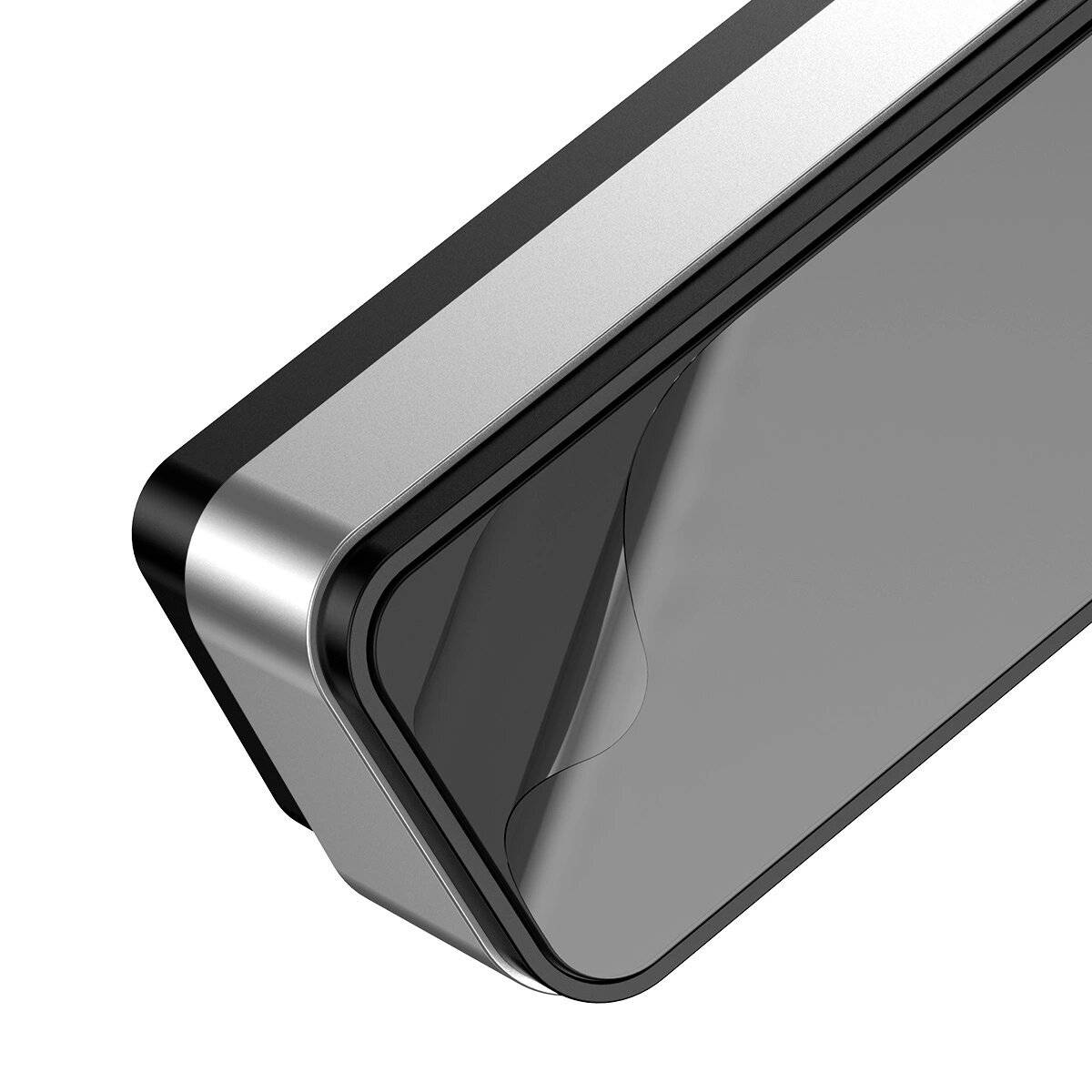 Baseus Moonlight Box Series silbernes Parknummernschild Telefonnummer