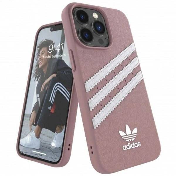 Adidas OR Moulded Case PU iPhone 13 Pro / 6,1" różowy/pink 47808