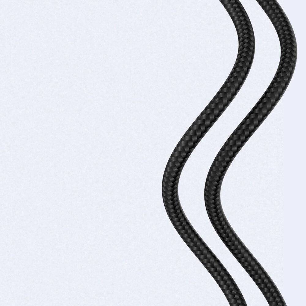 Dudao L7Max USB - USB-Typ-C-Kabel Schnellladung PD 66W 1m Display Schwarz