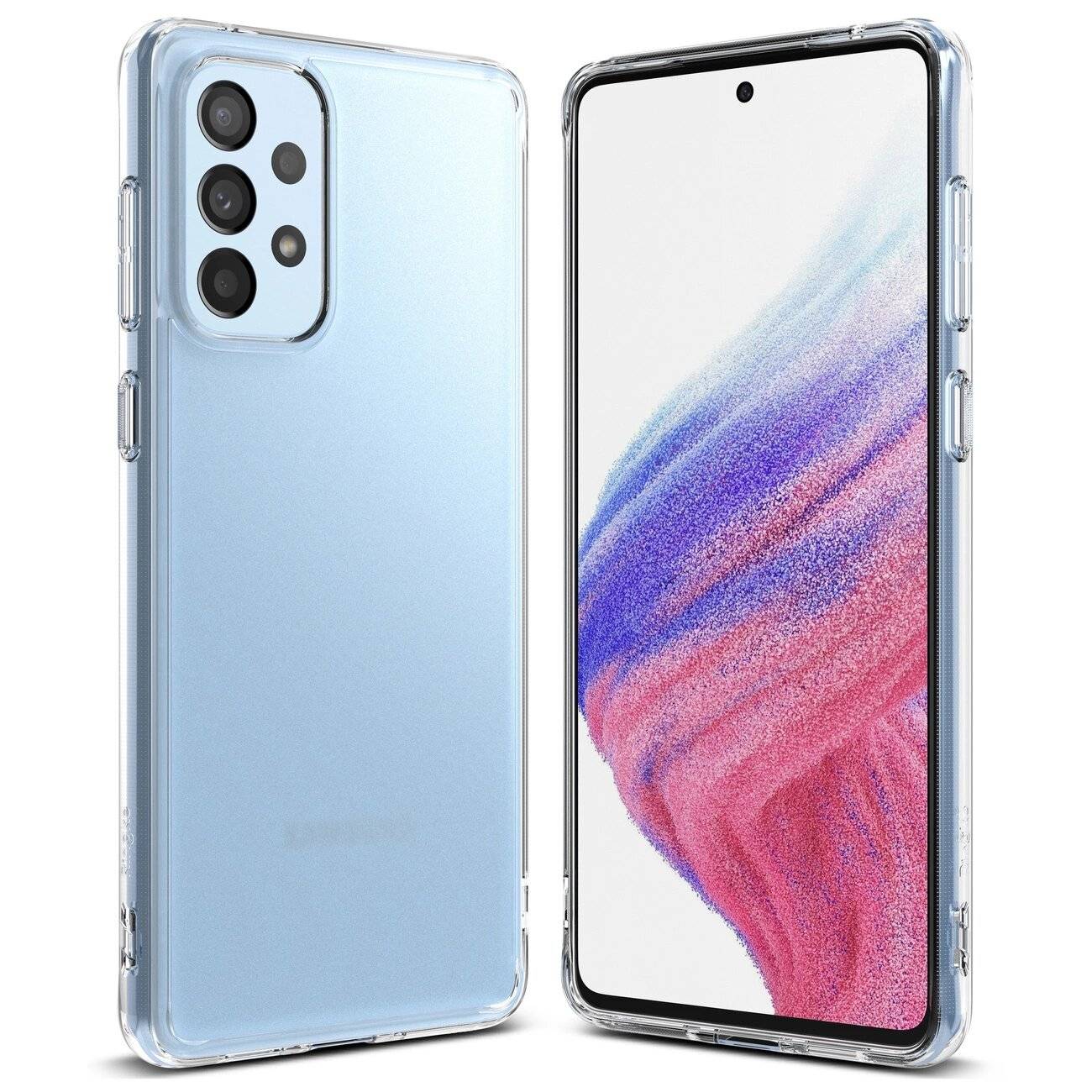 Ringke Fusion Matte TPU-Hülle Rahmen Samsung Galaxy A73 durchscheinend
