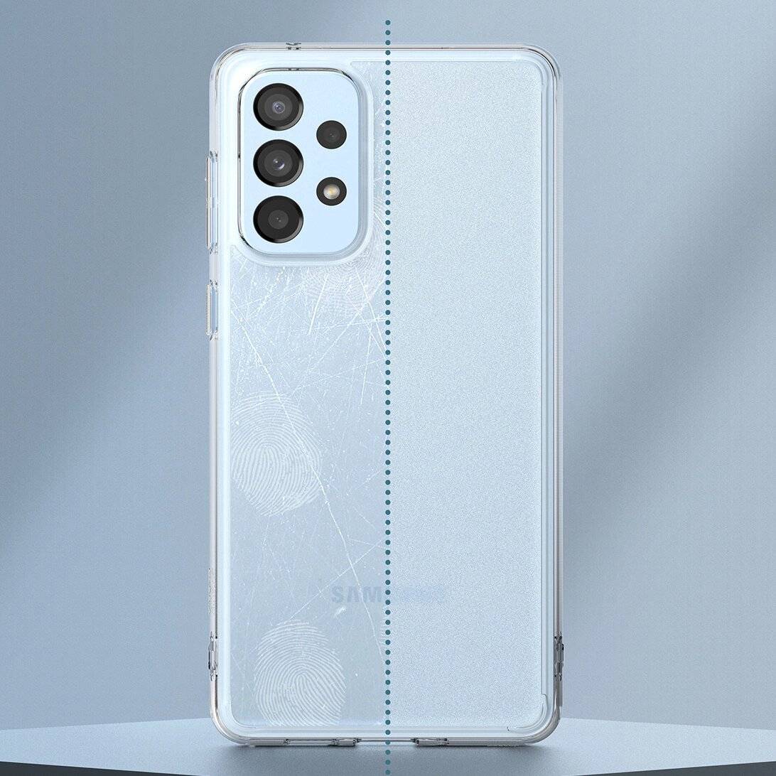 Ringke Fusion Matte TPU-Hülle Rahmen Samsung Galaxy A73 durchscheinend