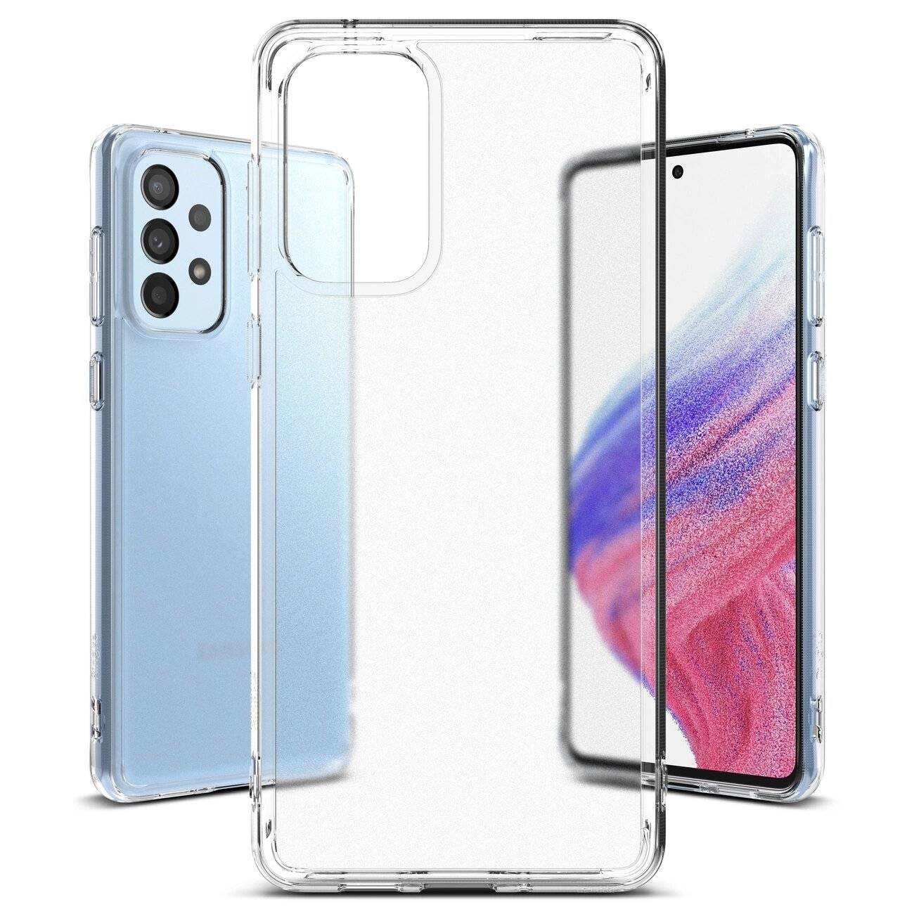 Ringke Fusion Matte TPU-Hülle Rahmen Samsung Galaxy A73 durchscheinend
