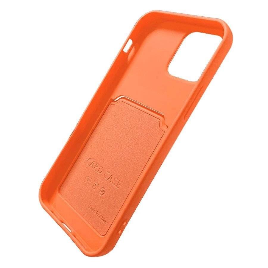 Kartenetui Silikon Kartenfach Samsung Galaxy S22+ S22 Plus weiß